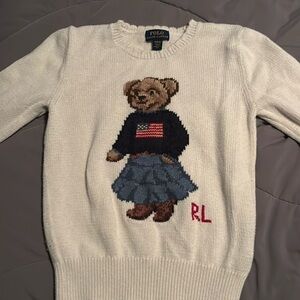 RL bear sweater